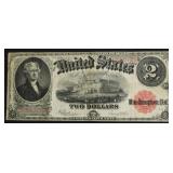 1917 2 $ US LEGAL TENDER VF30
