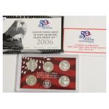 2006 SILVER PROOF QUARTER SET