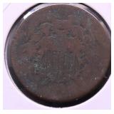 NO DATE TWO CENT PIECE