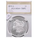 1879 S CHOICE BU PL MORGAN DOLLAR