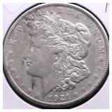 1921 S MORGAN DOLLAR XF