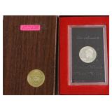 1972 S SILVER PROOF GSA IKE DOLLAR