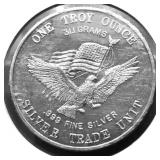 1 OZ .999 SILVER ROUND