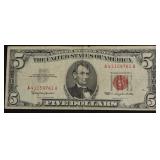5 $ US LEGAL TENDER VF