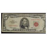 5 $ US LEGAL TENDER VF