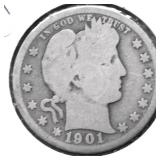 1901 BARBER QUARTER G