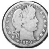 1900 BARBER QUARTER G