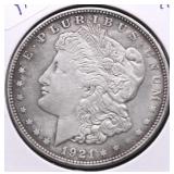 1921 MORGAN DOLLAR XF