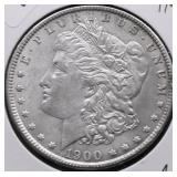 1900 MORGAN DOLLAR AU