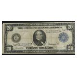 1914 20 $ FEDERAL RESRVE NOTE VF30
