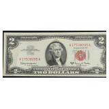 1963 A GEM BU 2 $ US LEGAL TENDER