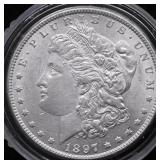 1897 CHOICE BU MORGAN DOLLAR