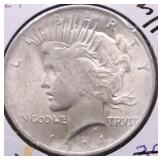 1924 CHOICE BU PEACE DOLLAR