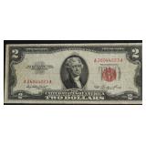 TWO DOLLAR US LEGAL TENDER VF