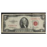 TWO DOLLAR US LEGAL TENDER VF