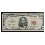 5 $ US LEGAL TENDER VF