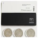 P D S SET OF 1921 MORGAN DOLLARS CIRC  W BOX