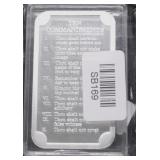 1  OZ .999 SILVER BAR