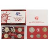 2002 SILVER PROOF SET