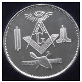 MASON 1 OZ .999 SILVER ROUND