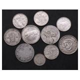 CANADA SILVER COINS