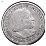 1893 COLUMBIAN EXPO HALF DOLLAR AU