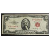 2 DOLLAR US LEGAL TENDER VF