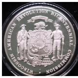 33 GRAMS WISCONSIN SILVER ROUND