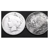 TWO SILVER DOLLARS