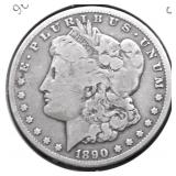 1890 CC MORGAN DOLLAR VG