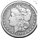 1878  CC MORGAN DOLLAR G