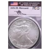 2003 PCGS GEM BU SILVER EAGLE