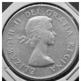 1964 GEM BU CANADA SILVER 50 CENTS