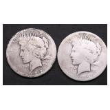 TWO SILVER DOLLARS