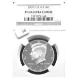 2009 S NGC PF69UC SILVER KENNEDY HALF DOLLAR