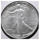 1986 SILVER EAGLE GEM
