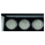 1921 P D S MORGAN DOLLARS W BOX