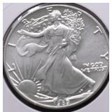 1989 SILVER EAGLE GEM