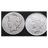 TWO SILVER DOLLARS
