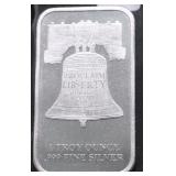1  OZ .999 SILVER BAR