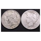 TWO SILVER DOLLARS