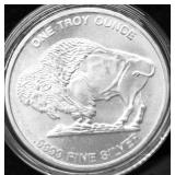 1 OZ .999 SILVER ROUND