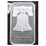1  OZ .999 SILVER BAR