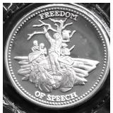 JOHNSON MATTHEY  1 OZ .999 SILVER ROUND