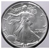 1987 SILVER EAGLE GEM