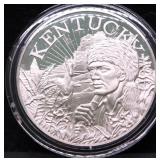 33 GRAMS KENTUCKY SILVER ROUND