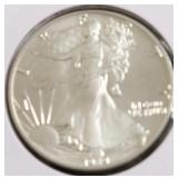 1989 SILVER EAGLE GEM