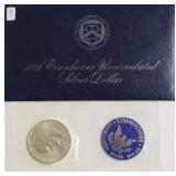 1972 S SILVER GSA IKE DOLLAR