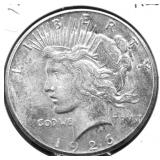 1926 PEACE DOLLAR AU