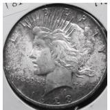 1923 CHOICE BU PEACE DOLLAR